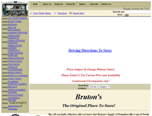 Tablet Screenshot of brutonsupply.com